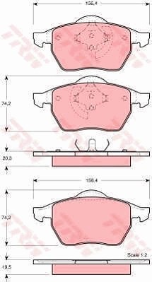 TIE ROD JRA595 FOR BMW X3E83 M57D30 N52B30BF/A 3.0L N52B25A/AF/BF M54B25 2.5L - Picture 5 of 16