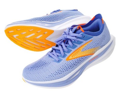 Brooks Hyperion 3 Athletic Running Shoes Womens US 10 Heron Blue Orange