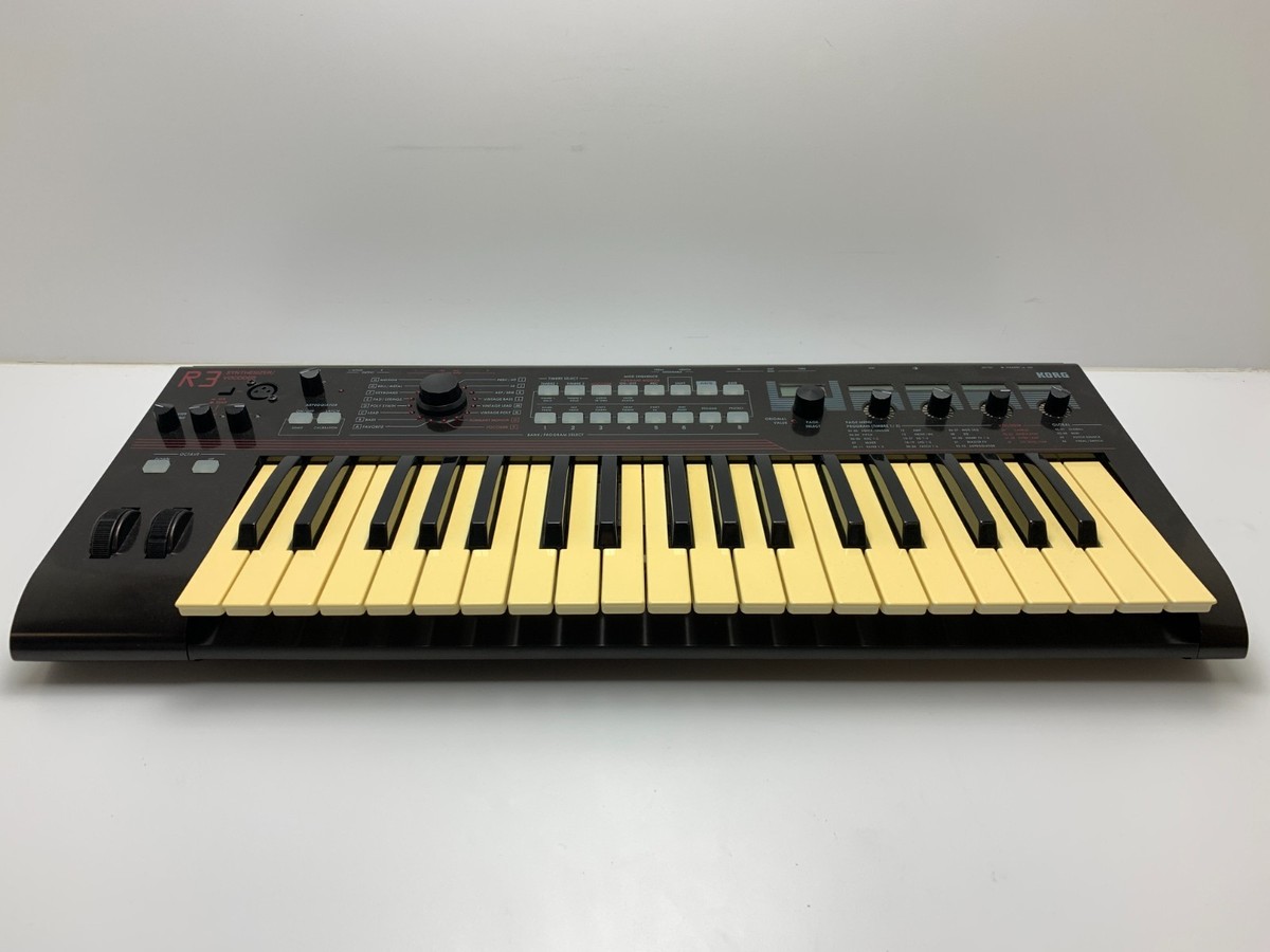 KORG R3 シンセサイザー37鍵 ボコーダー KORG R3 Synthesizer Vocoder | YELLOW KEYS | eBay