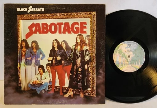 Black Sabbath - Sabotage LP - OG Press - Heavy Metal - VG+