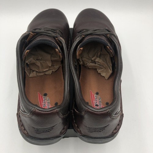 Red Wing Schuhe Herren Größe 10 D Arbeit Leder Schnürschuhe 6704 SD Sohle Gehen Komfort - Bild 8 von 11