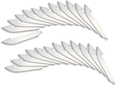 3.5'' RazorSafe Sharp-Point Knife Blades, 24 Piece Value Pack