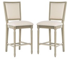 Buchanan Bar Stool Light Grey/Cream