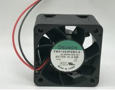 1 PCS SUNON Fan PMD1204PQB2-A DC 12V 2.6W 40 40 28MM 2 WIRE cooling fan