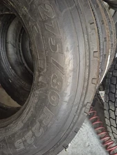 275/80/22.5 Michilen Retread Tire Black