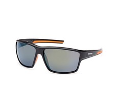 NEW - HARLEY-DAVIDSON SPORT SUNGLASSES MATTE BLACK W/BORDEAUX MIRROR LENS