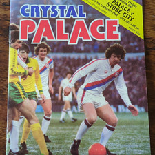 Crystal Palace v Stoke City Official Programme Division One 9 February 1980