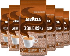 Lavazza Crema E Aroma Coffee Beans, Pack of 6, 6 x 1000g NEW 14.39 per kilo