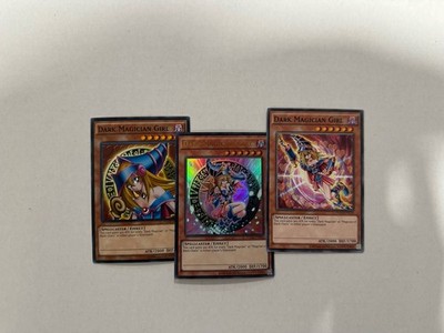 3x Dark Magician Girl YGLD-*ENB03*ultra + ENA04 + ENC10 Magician Girl 1st YUGIOh