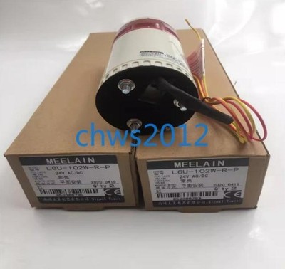 1 PCS NEW MEELAIN L6U-102W-R-P 24V AC/DC warning light red #zn