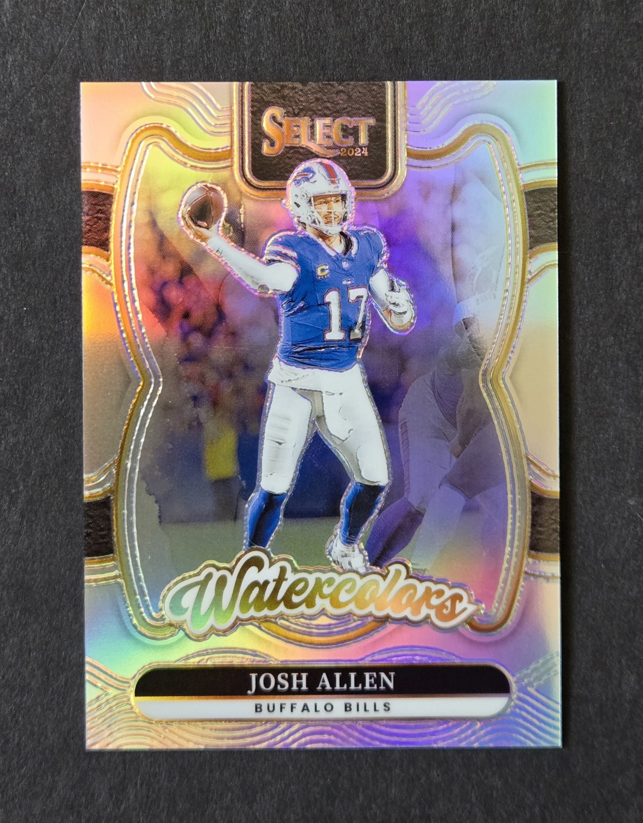 2024 Select Josh Allen Watercolors SSP - Bills