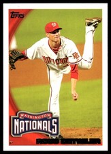 Ross Detwiler 2010 Topps #628 Nationals MLB READ FREE SHIPPING AutographDen
