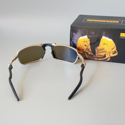 Oakley X-metla Badman OO6020 Polarized Sunglasses Sliver Frame