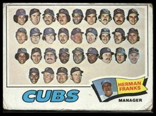 1977 Topps HERMAN FRANKS #518 VG
