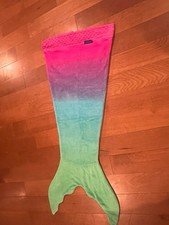 blankie tails mermaid sleeping bag fleece blanket