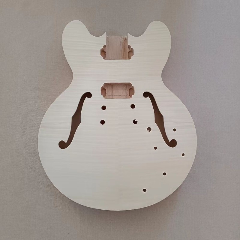 6 String DIY Electric Guitar Kit Dot Inlay Fretboard   DK