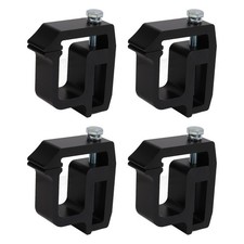 Truck Cap Topper Mounting Clamps Aluminum For Chevy 1500 2500