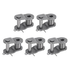 5pcs 60 Chain Offset Half Link Roller 3/4" Pitch Carbon Steel for 12A Chain
