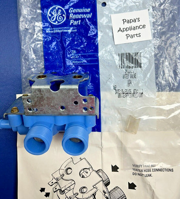 NEW GENUINE OEM GE WASHER WATER INLET VALVE WH13X81 SHIPS PRIORITY MAIL