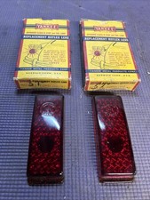1941-1942 Ford Vintage Yankee 141 Car K-d No.281 Red Glass Tail Light Lamp Lens 1941-1942 Ford Vintage Yankee 141 Car K-d No.281 Red Glass Tail Light Lamp Lens