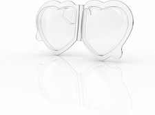 32-Pack Beanie Baby Tag Protectors   Clear Plastic Heart Tag Covers for Ty Hang