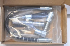 Gattlelic Grease Gun Accessory Kit w Dispenser/Nozzles/Coupler Adapter/Coupler