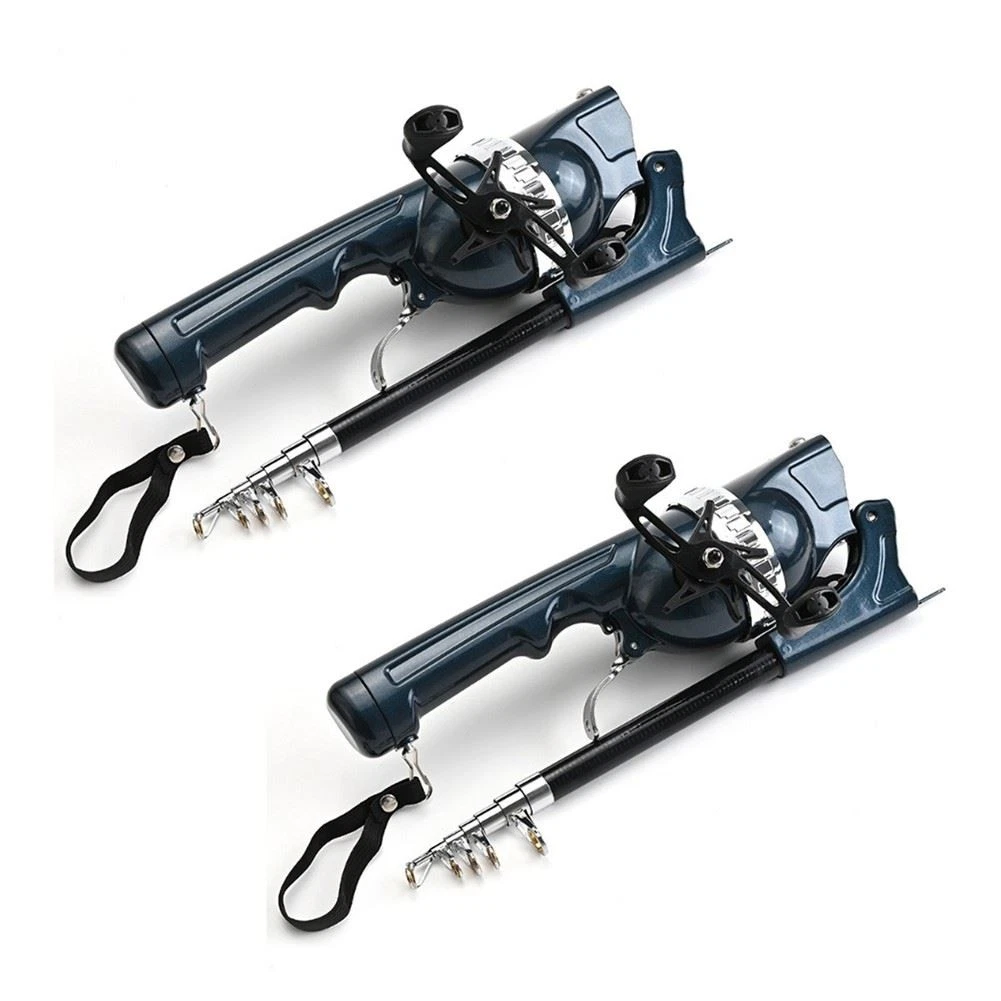 2Pcs Pekven Fishing Rod Easyfish Folding Rod Foldable Fishing Rod Blissfish