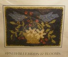 With thy Needle Thread Punch Needle PN119 BLUEBIRDS & BLOOMS-PLUS Floss & Needle — photo 2