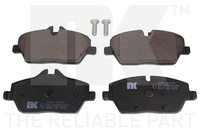NK Bremsbelagsatz Scheibenbremse 221571 FüR Mini BMW E82 E87 E81 Clubman E88 1Er