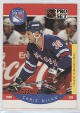 1990-91 Pro Set Chris Nilan #205 0gs5