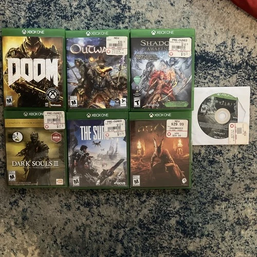 New ListingXbox One Game Lot Of 7 RPG Shooters