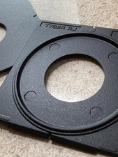 2 pc Metal Lens Board 4x5 Linhof Wista Tachihara Shen Hao 99x96mm 22mm extension