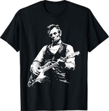 President Abraham Lincoln Playing Guitar Abe Lincoln Design T-Shirt
