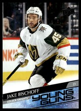2020-21 UPPER DECK YOUNG GUNS Jake Bischoff Rookie Vegas Golden Knights #713