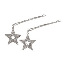 Metal Hairpin Five-pointed Star Hair Clip Girl Barrettes Children Side Clip