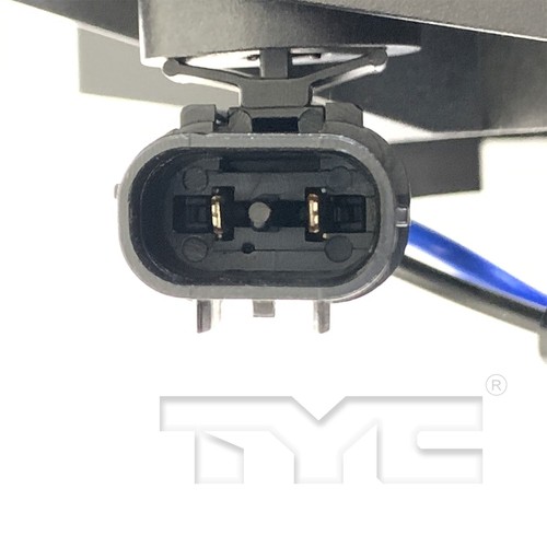 Radiator Fan Assembly TYC 610580 - Picture 3 of 3