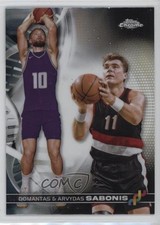 2023-24 Topps Chrome DNA Domantas Sabonis & Arvydas #DNA-4 HOF 2l4