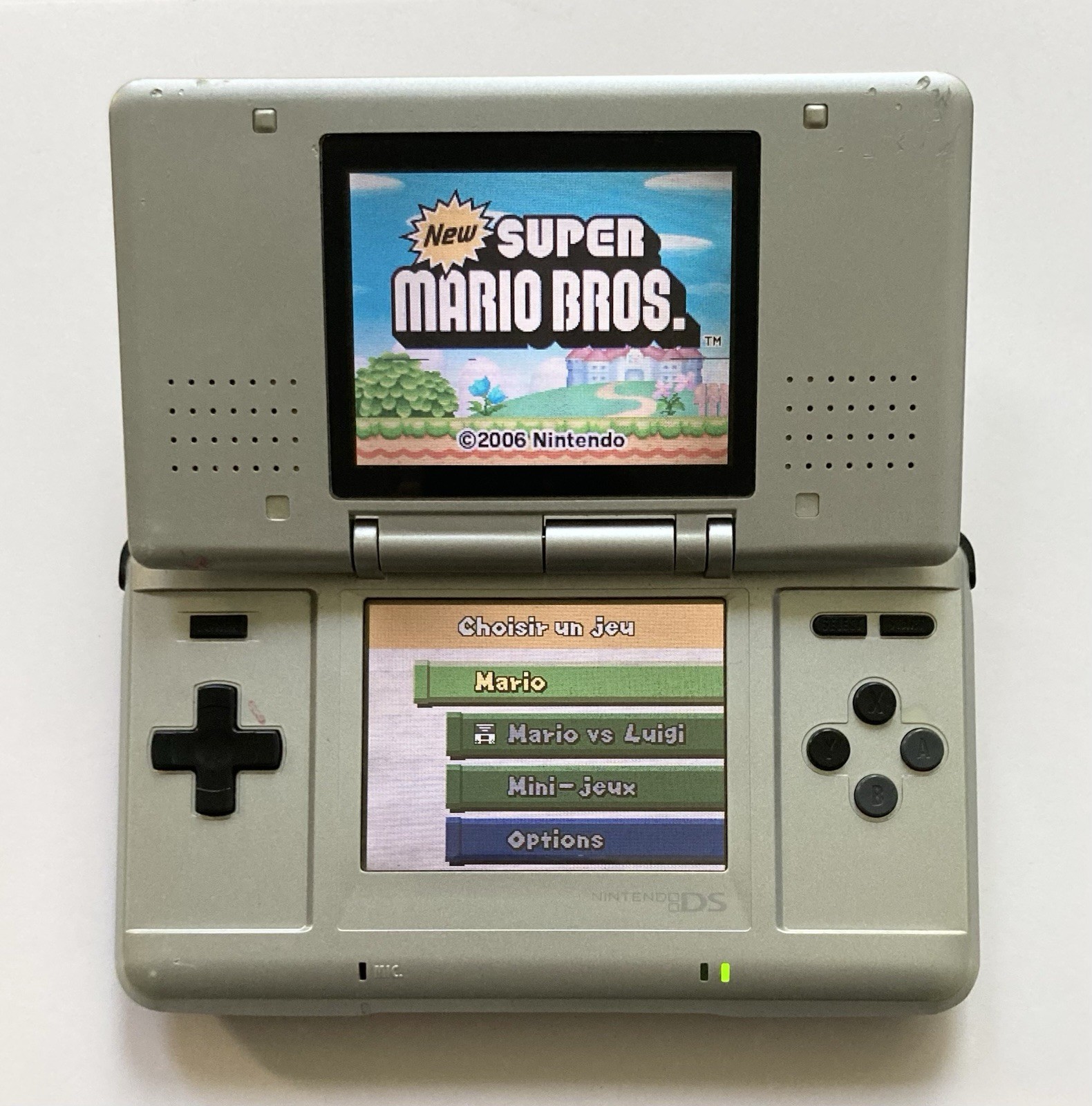 Console Nintendo DS TANK NTR-001 Première Génération - PB Écran Bas - PAL Testée