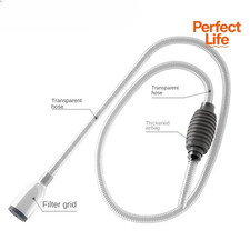 Aquarium Fish Tank Pump Clean Vacuum Siphon W...
