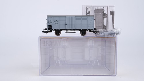 Brawa H0 48234 gedeckter Güterwagen Gm K.Sächs.Sts.E.B. | Condition: Gebraucht