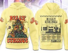 new, Billy Strings 2025 Holidays Ready For Winter Tour Hoodie 3D