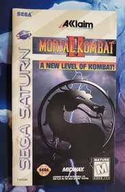 Mortal Kombat II (Sega Saturn, 1996) Complete Tested CIB