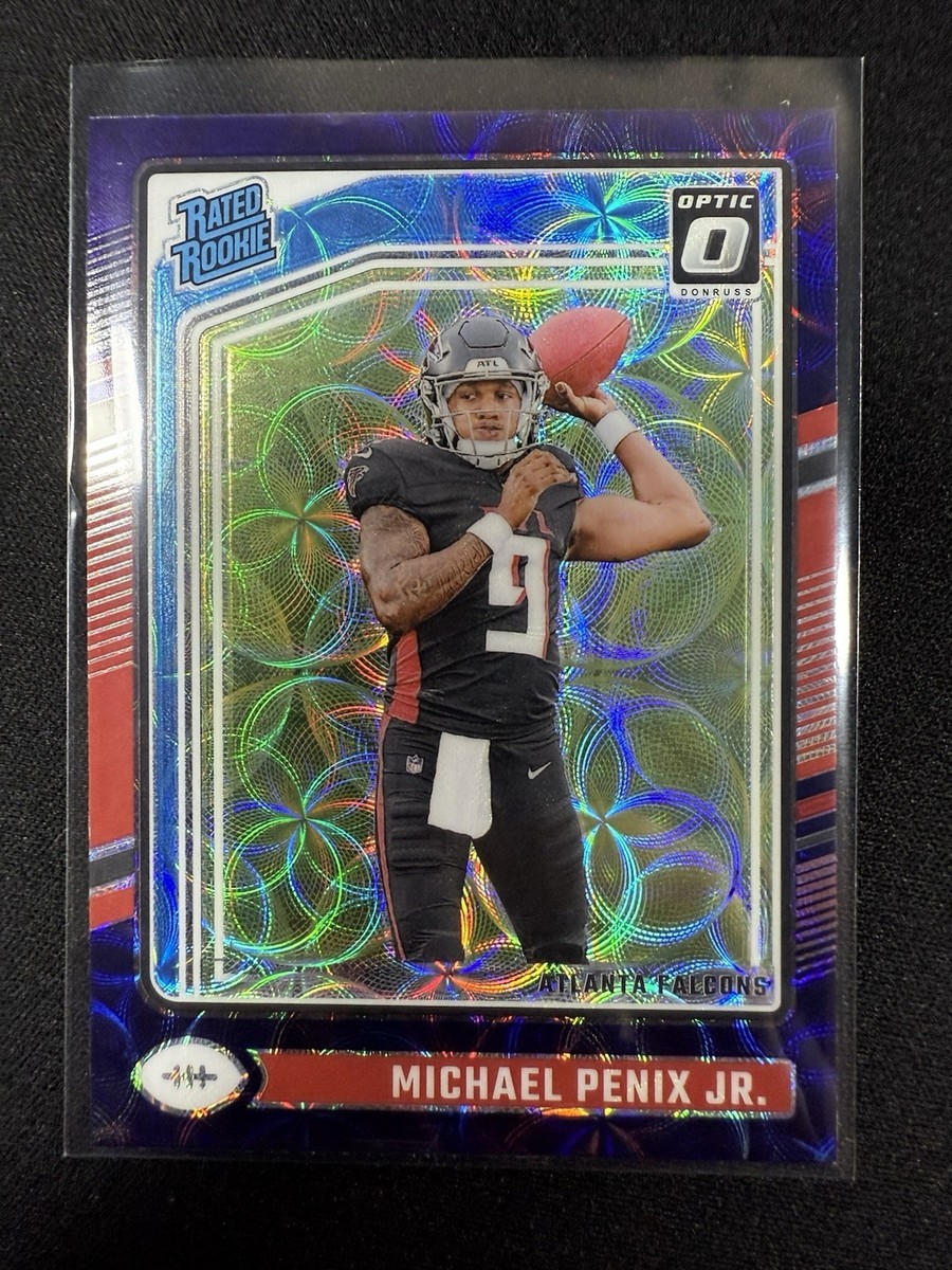 2024 Panini Donruss Optic Michael Penix Jr Blue Scope Rated