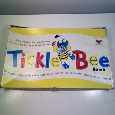 Vintage 1956 Tickle Bee Game Magnetic Maze by Schaper Toys - Complete