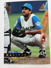 1994 Pinnacle Luis Aquino #223 Florida Marlins Baseball Card NM Or Better