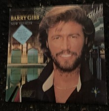 Barry Gibb Now Voyager Vinyl  LP Record Barry Gibb Promo