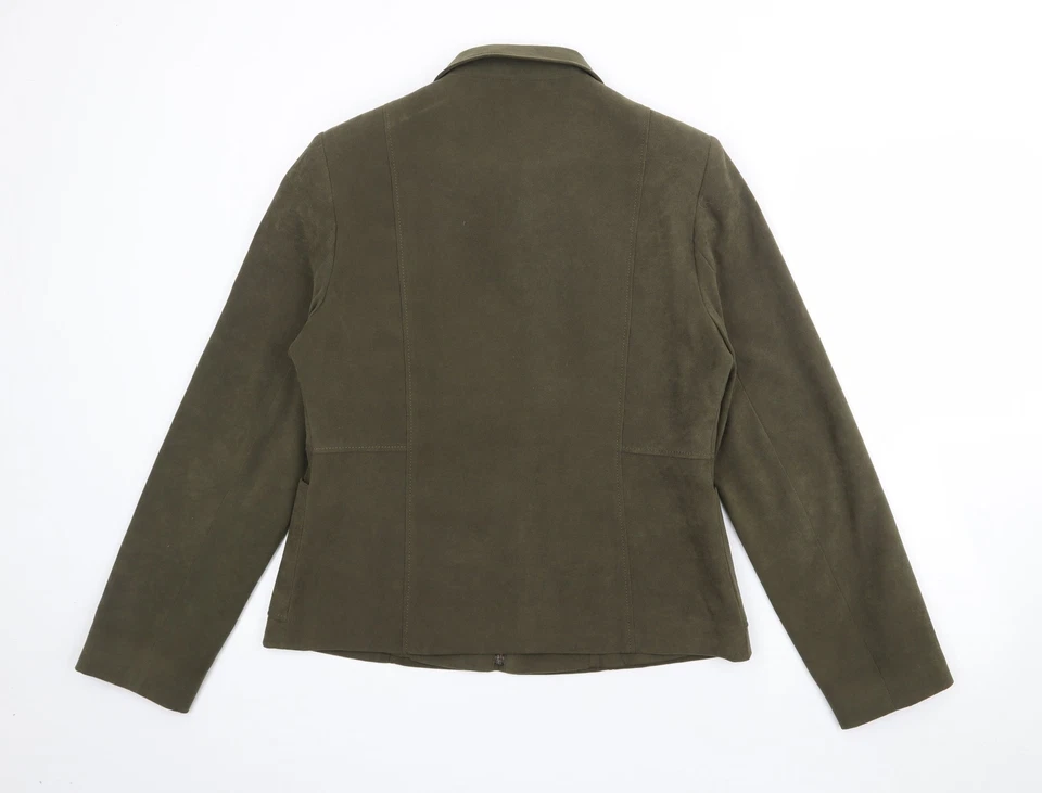 Atmosphere Womens Green Jacket Size 14 Zip - Image 2 of 4