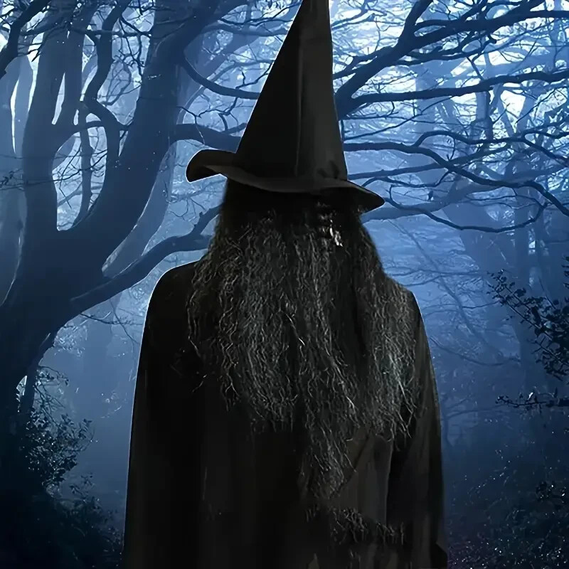 Halloween Old Witch Mask Latex Horror Mask Scary Realistic Cosplay with