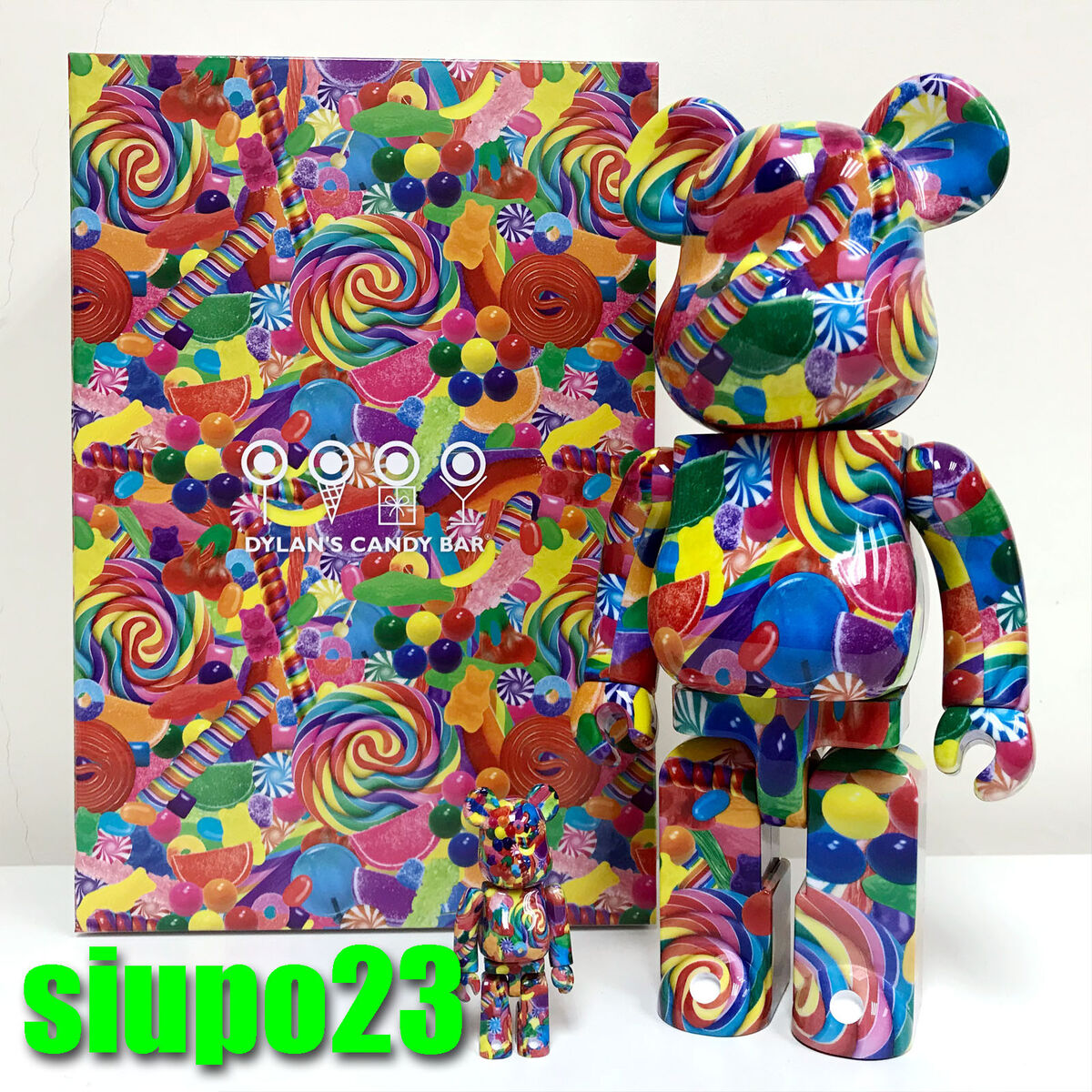 Medicom 400% + 100% Bearbrick ~ Dylan's Candy Bar Be@rbrick Medicom 400% + 100% Bearbrick ~ Dylan's Candy Bar Be@rbrick
