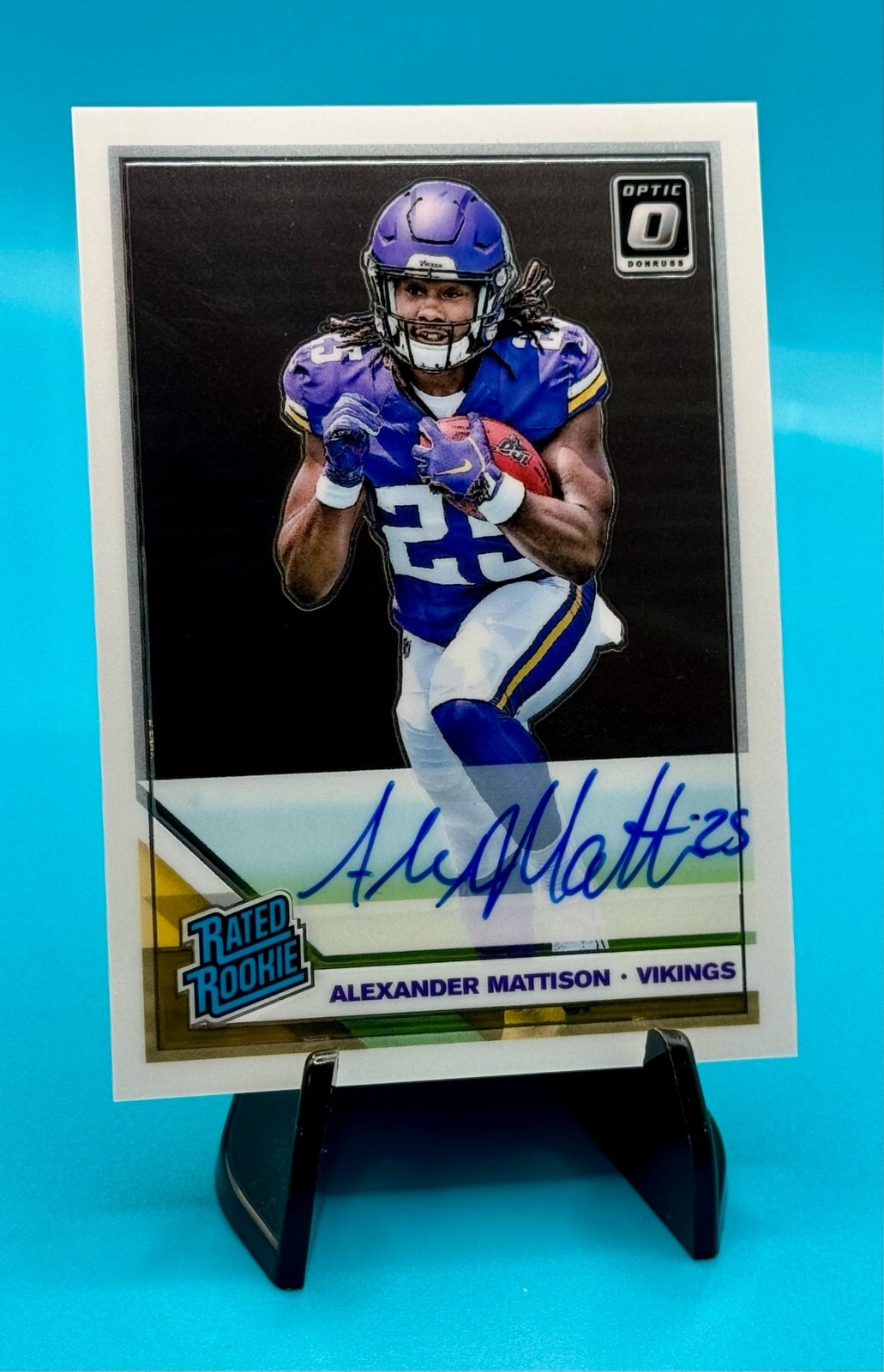 ALEXANDER MATTISON Rated Rookie Auto 2019 Panini Optic /150 RC